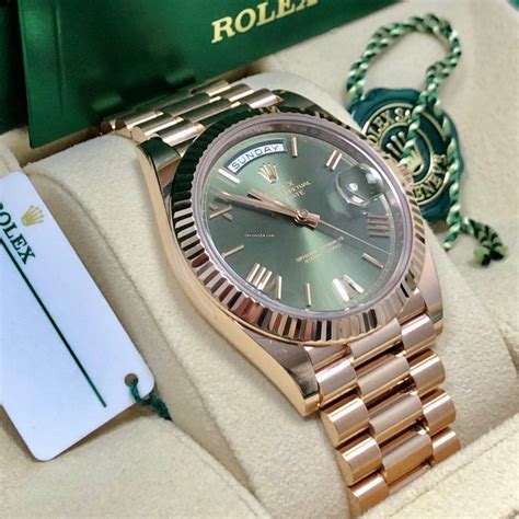 rose gold day date rolex price|rolex rose gold presidential 41mm.